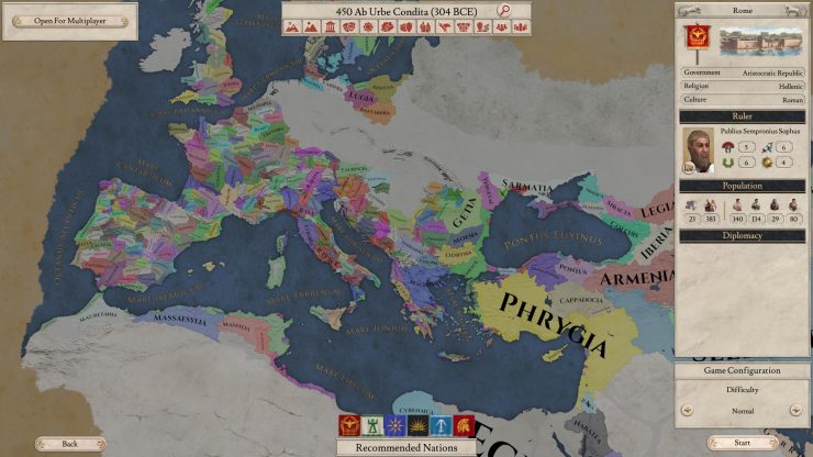 Imperator rome как сменить форму правления